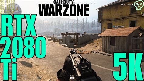 Call Of Duty Warzone Rtx 2080 Ti FPS Performance 5K Resolution YouTube