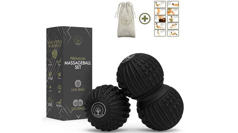 Premium Faszienball Set Massageball Duoball Zur Selbstbehandlung