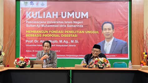 Pascasarjana Uin Sultan Aji Muhammad Idris Samarinda Selenggarakan