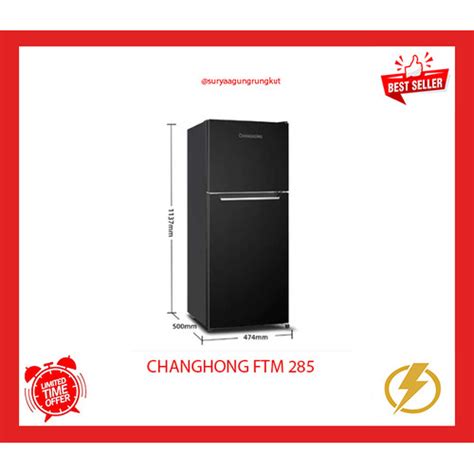 Jual Kulkas Changhong Pintu Inverter Watt Ftm Kota