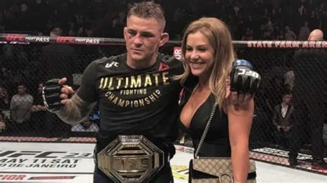 Who Is Ufc Star Dustin Poirier S Wife Firstsportz