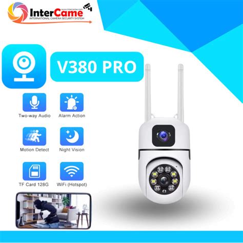 Jual Cctv Kamera V Pro Antena Dual Lensa Mp Ip Kamera Wifi