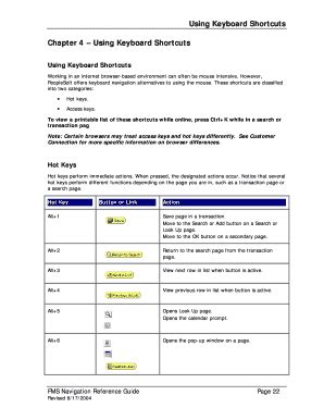 Fillable Online Fiscaff Sfsu Navigation Reference Guide Financial