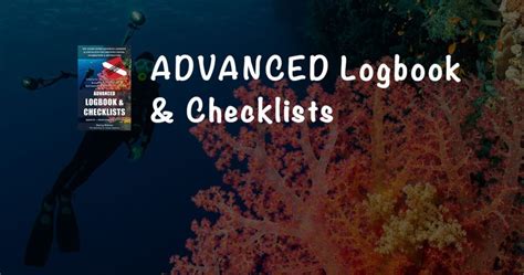 Best Advanced Logbook for Certified Divers, Divemasters & Dive ...