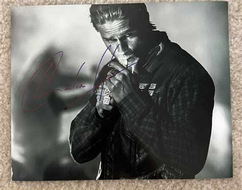 Charlie Hunnam Signed Autographed X Photo Sons Of Anarchy Jax Teller