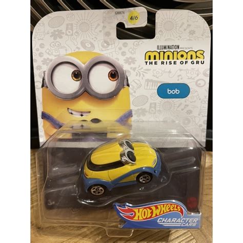 現貨 風火輪 Hot Wheels Minions 格魯的崛起系列 Bob 鮑伯 蝦皮購物