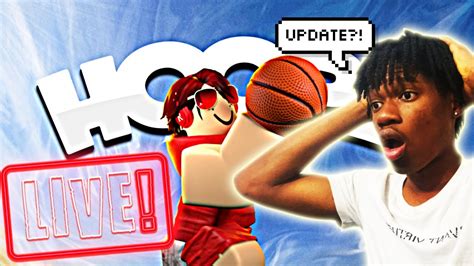 DAY 2 OF THE HOOPZ UPDATE ROBLOX HOOPZ W Facecam YouTube