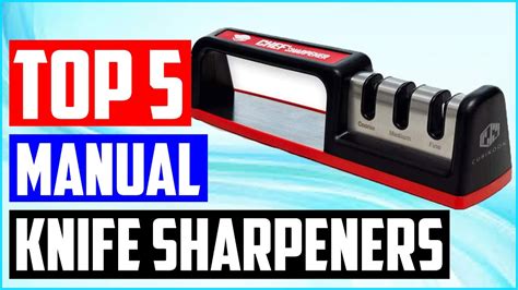 Best Manual Knife Sharpeners Top Picks Youtube