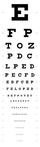 Eye Test Chart Printable A4