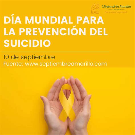 Día Internacional De La Prevención Del Suicidio Alertas Para La