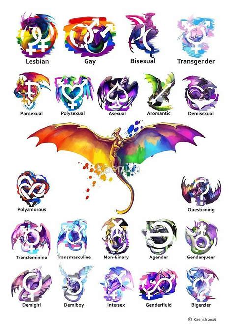 Dragon Pride Symbol Lgbt Lgbt Pride Art Lgbt Art