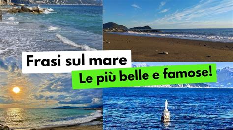 Frasi Sul Mare Le Pi Belle E Famose Il Tigullio