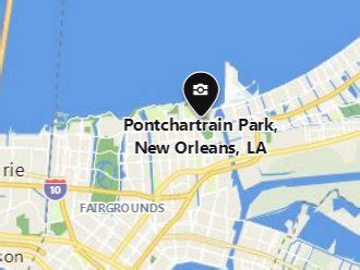 Where Is Pontchartrain Park New Orleans Nbhd Louisiana See Area Map