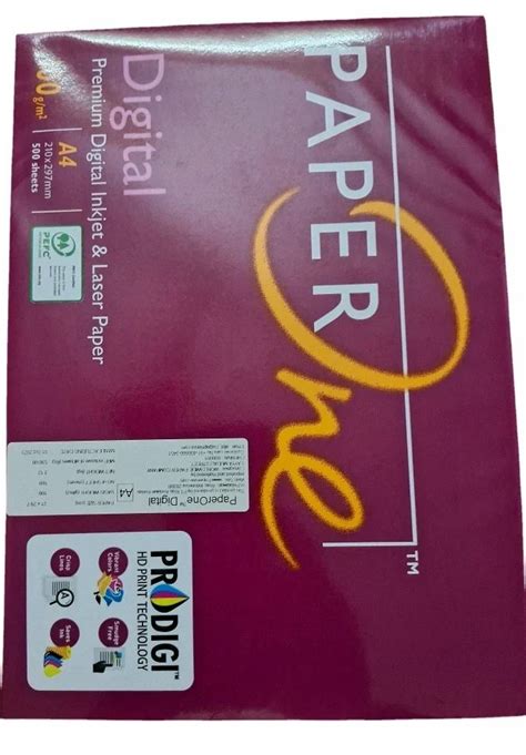 Paper One A4 Size Copier Paper 100 Gsm At Rs 390pack पेपर वन े साइज