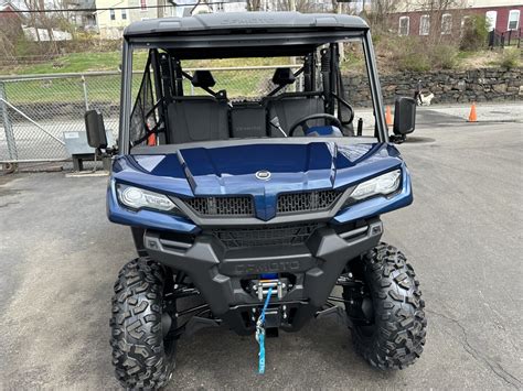 2024 UForce 1000EFI EPS XL 4X4 6 Passenger Twilight Blue CFMOTO Side