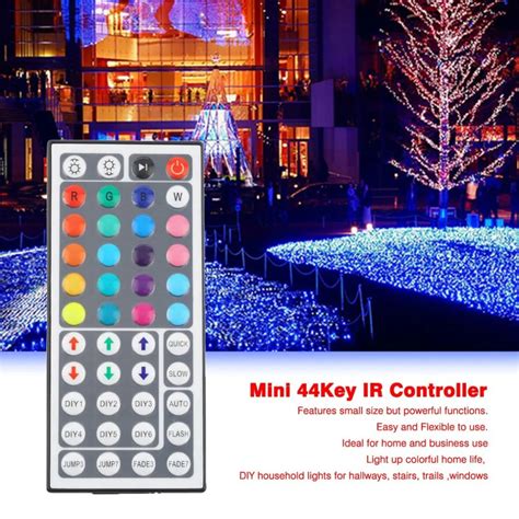 Mini Led Controller Dc12v 6a 44key Ir Remote Controller For Flexible