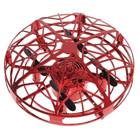 Ovni Rouge Mini Drone Ovni Rc Balle Tournante T L Commande