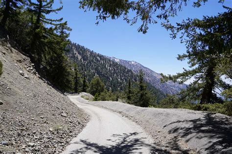 San Antonio Falls - Tall Snowmelt Waterfall beneath Mt Baldy