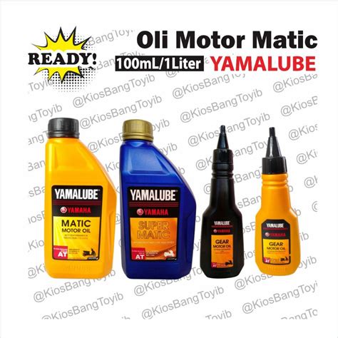 Jual Oli Mesin Motor Matic Yamalube Super Matic W W Original