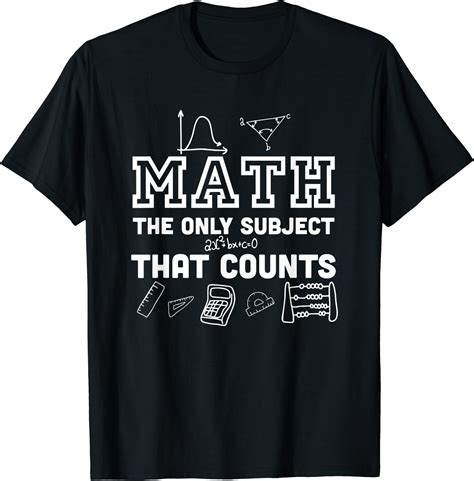 Math Counts Funny Math Teacher Shirt