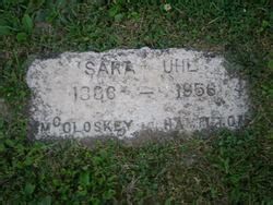 Sara Johnson Uhl 1866 1956 Find A Grave Memorial