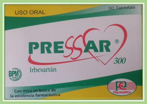 Pressar 300 Mg Tienda Catracha Salud