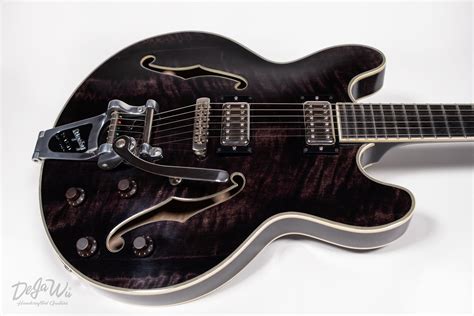 special black bigsby dejawu guitars