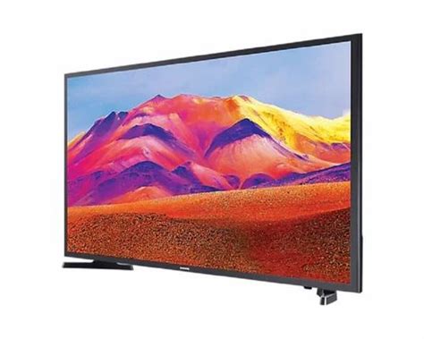 Black Inch Samsung Ua Au Klxl Hd Led Smart Tv Plastic At Rs