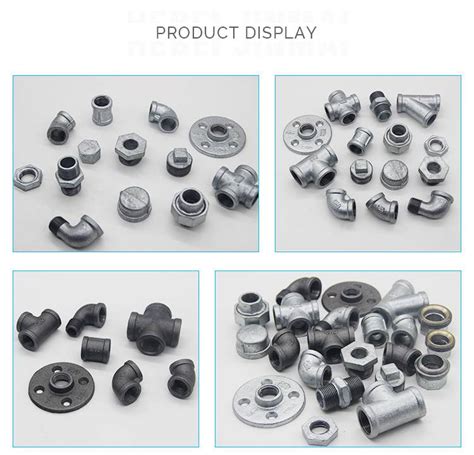 Din En10242 Standard Galvanized Black Malleable Iron Pipe Fitting Elbow 90 Degree China Hebei