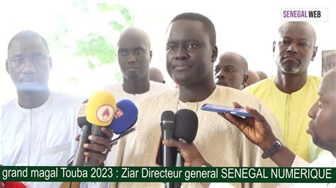 Magal Touba 2023 Ziar De La Délégation Du Sénégal Numérique Auprès De