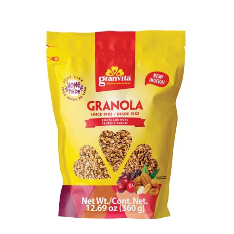 Granvita Fruits And Nuts Granola Shop Cereal At H E B