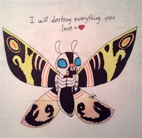 Mothra Destroy Everything You Love By Invaderblitzwing On Deviantart