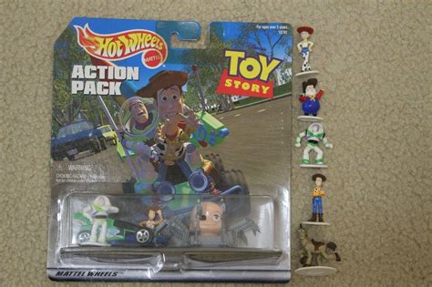 Hot Wheels Action Pack Toy Story Rc Car Baby Face And Rare Mini Figures Bonus