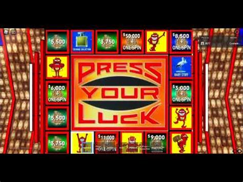 Press Your Luck Big Board Bonus Round 4 YouTube