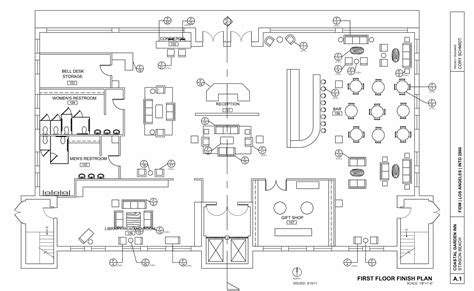 Simple Hotel Lobby Floor Plan