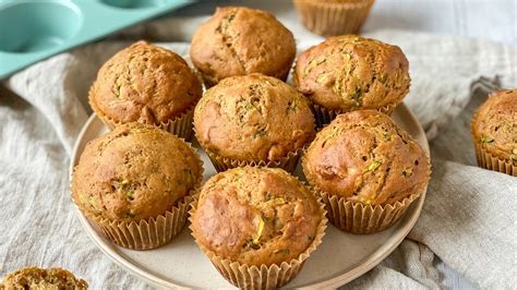 Zucchini Banana Bread Muffins Recipe