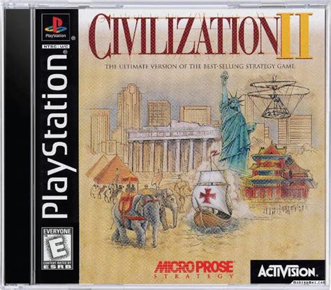 Civilization Ii For Sony Playstation 1 Ps1 Tvgc