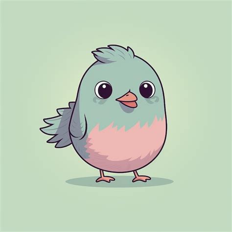 Premium Vector Cute Bird Illustration