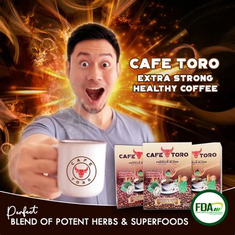 WellnessGem Cafe Toro Premium Blend Coffee 10s Herbal Energy Booster