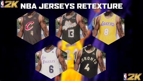 Nba Jerseys Retexture Pack V10 Gta 5 Mod