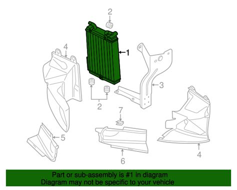 Audi S Auxiliary Radiator F G Audi Usa Parts