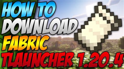 How To Download Fabric In Tlauncher 1204 2024 Youtube