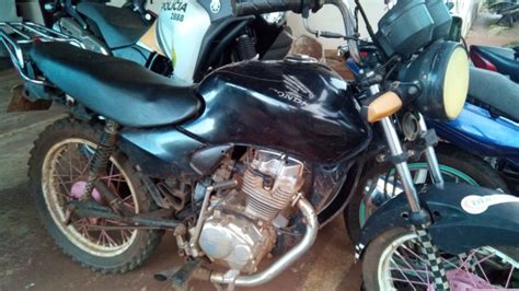 PM apreende motocicleta adulterada em Capitão Rádio Interativa FM 104 9