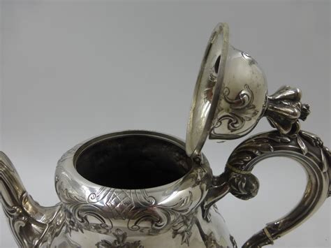 Antiques Atlas Antique Victorian Silver Teapot London 1865