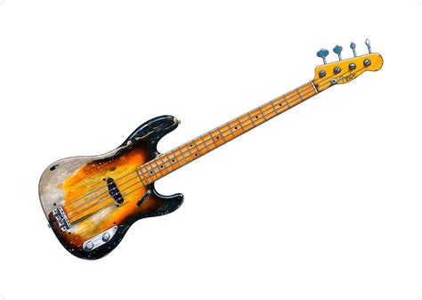 Sting 1957 Fender Precision Bass Poster Print Tamaño A1 Etsy España