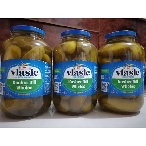 VLASIC WHOLE KOSHER DILL PICKLES 3 78L Lazada PH