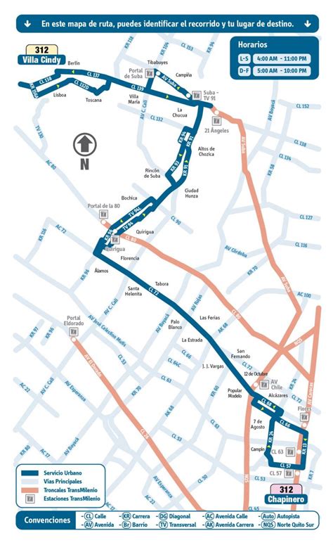 Mapa Urbana Sitp Villa Cindy Chapinero Mirutafacil