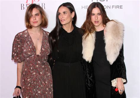 One prettier than the opposite: Demi Moore introduced out all three