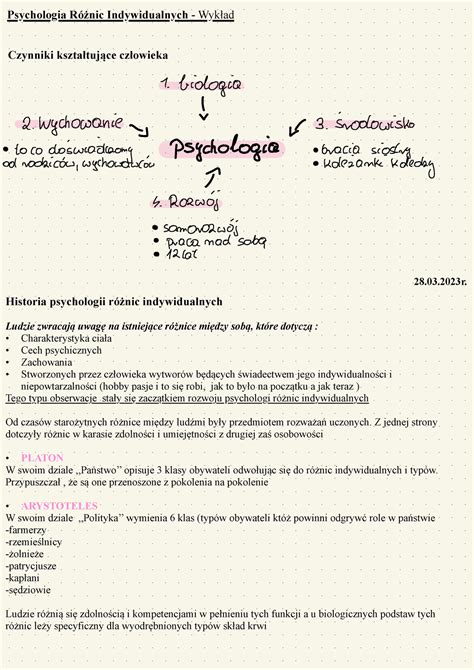 Psychologia R Nic Indywidualnych Psychologia R Nic Indywidualnych