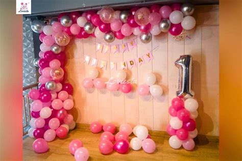 1st Birthday Decoration For Baby Girl At Home | Book Online